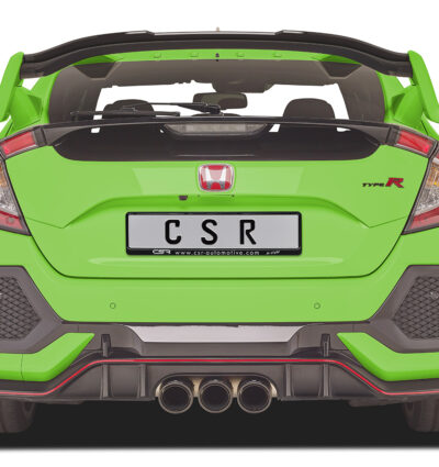 Becquet / Extension CAP pour Honda Civic Type R FK8 toutes carrosseries (depuis 2017) - Fabriqué en ABS (6 finitions au choix)