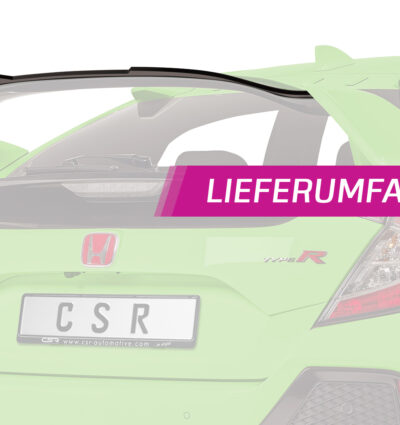 Becquet / Extension CAP pour Honda Civic Type R FK8 toutes carrosseries (depuis 2017) - Fabriqué en ABS (6 finitions au choix)