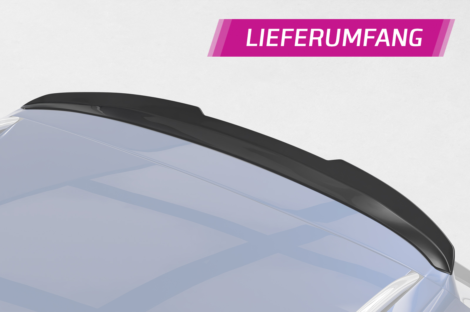 Becquet / Extension CAP pour Ford Focus MK3 break (2011-2018) - Fabriqué en ABS (6 finitions au choix)