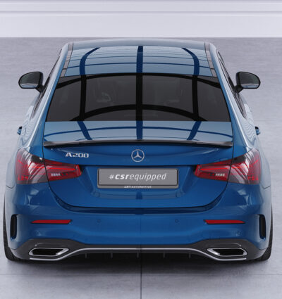 Becquet / Extension CAP pour Mercedes-Benz Classe A V177 berline (depuis 11/2018) - Fabriqué en ABS (6 finitions au choix)