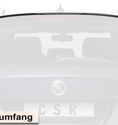 Becquet / Extension CAP pour Skoda Superb II (Typ 3T) break (2008-2015) - Fabriqué en ABS (6 finitions au choix)