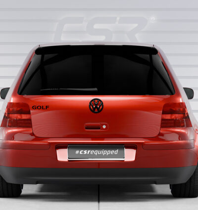 Becquet / Extension CAP pour VW Golf 4 (Typ 1J) hatchback (1997-2003) - Fabriqué en ABS (6 finitions au choix)