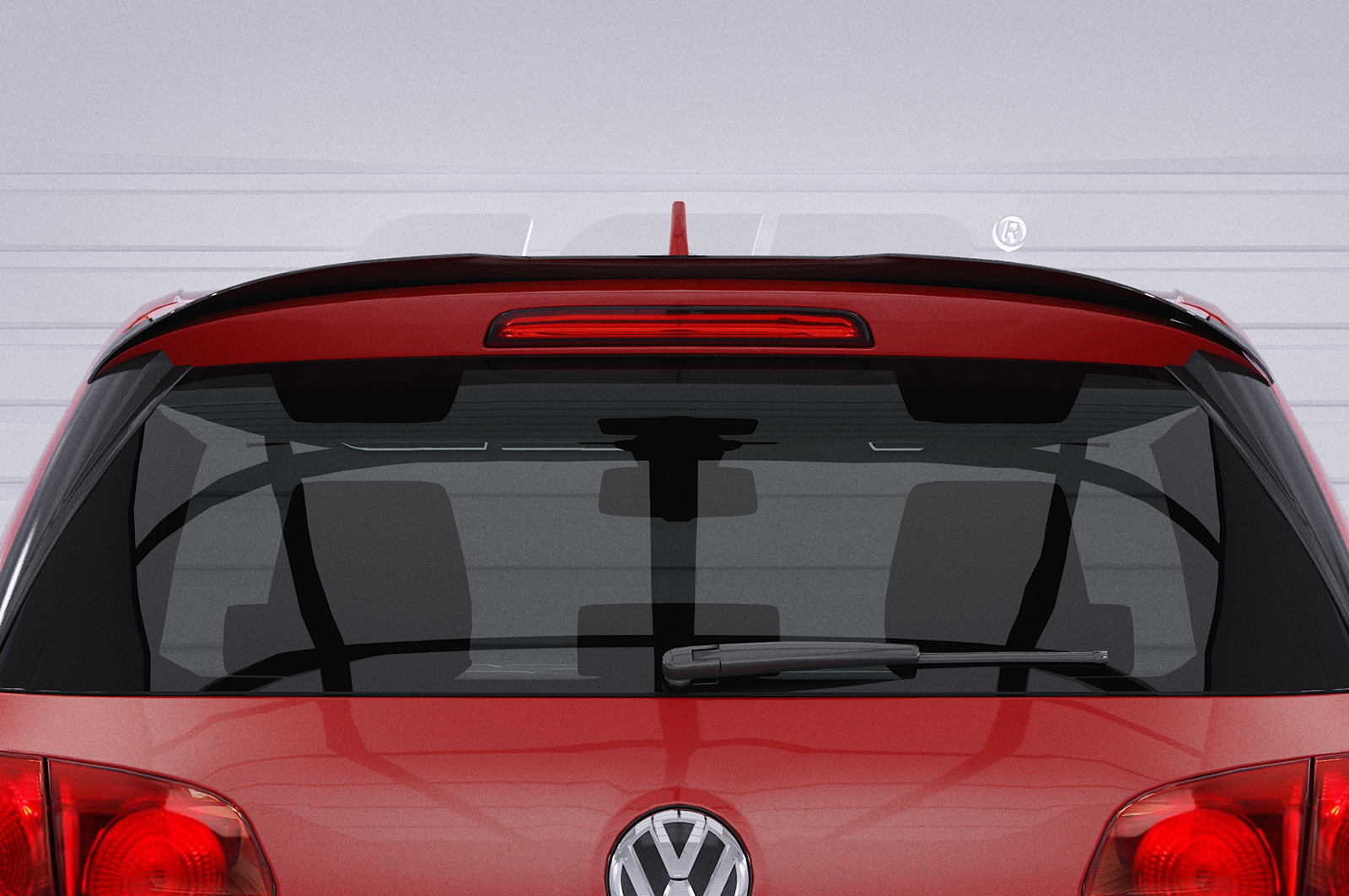 Becquet / Extension CAP pour VW Golf 6 finition de base (2008-2012) - Fabriqué en ABS (6 finitions au choix)