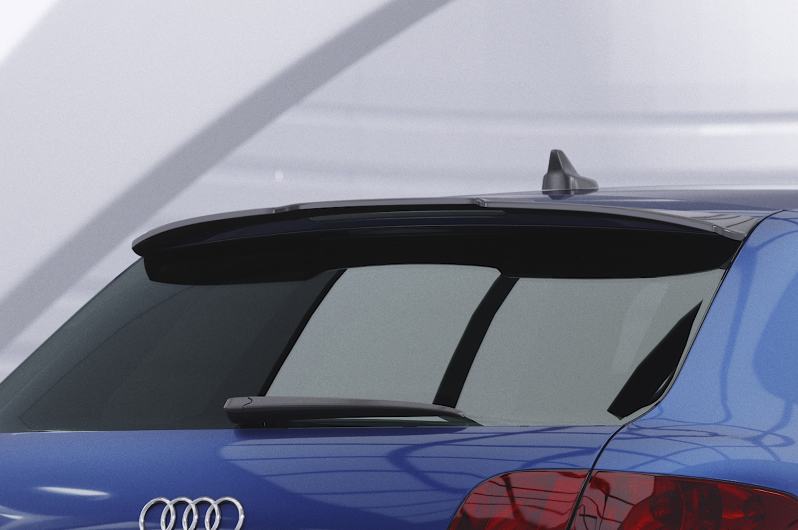 Becquet / Extension CAP pour Audi A3 8PA Sportback (09/2004-10/2012) - Fabriqué en ABS (6 finitions au choix)