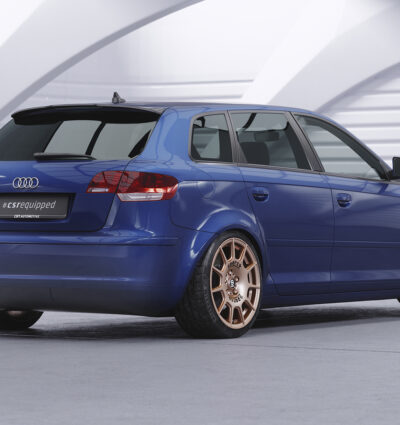 Becquet / Extension CAP pour Audi A3 8PA Sportback (09/2004-10/2012) - Fabriqué en ABS (6 finitions au choix)