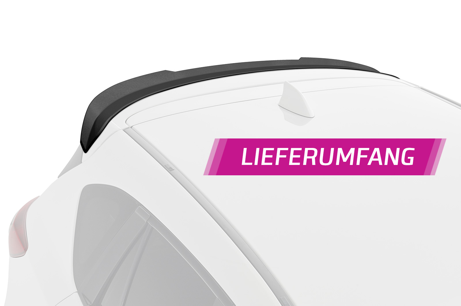 Becquet / Extension CAP pour Mazda CX-5 (KE) toutes carrosseries (2011-2017) - Fabriqué en ABS (6 finitions au choix)