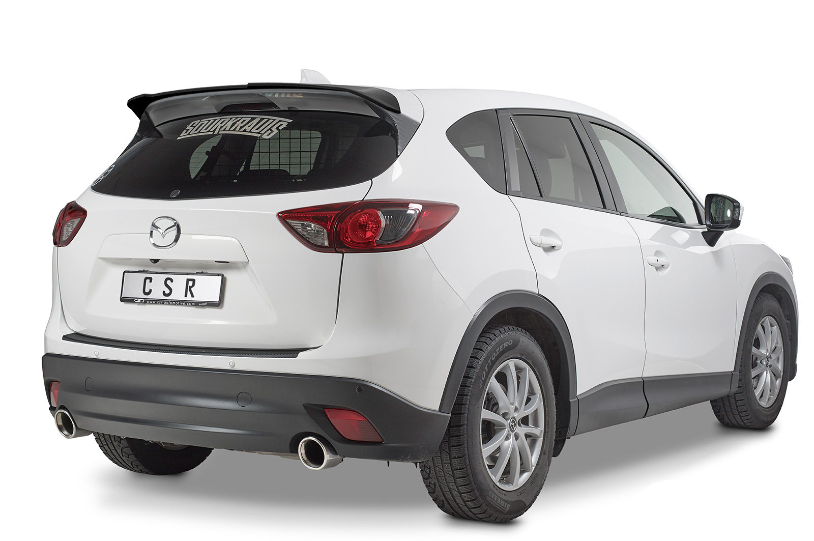 Becquet / Extension CAP pour Mazda CX-5 (KE) toutes carrosseries (2011-2017) - Fabriqué en ABS (6 finitions au choix)