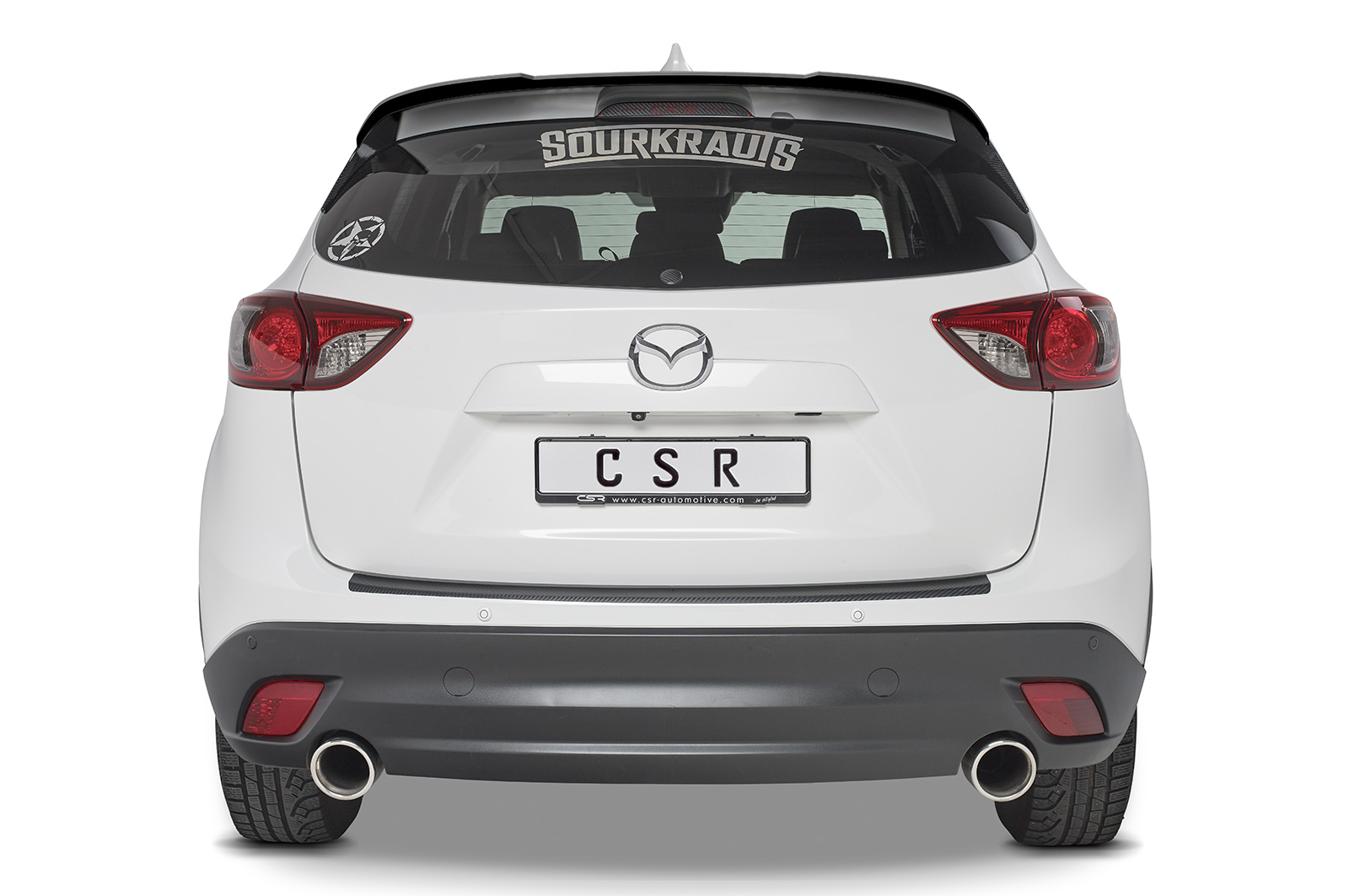 Becquet / Extension CAP pour Mazda CX-5 (KE) toutes carrosseries (2011-2017) - Fabriqué en ABS (6 finitions au choix)