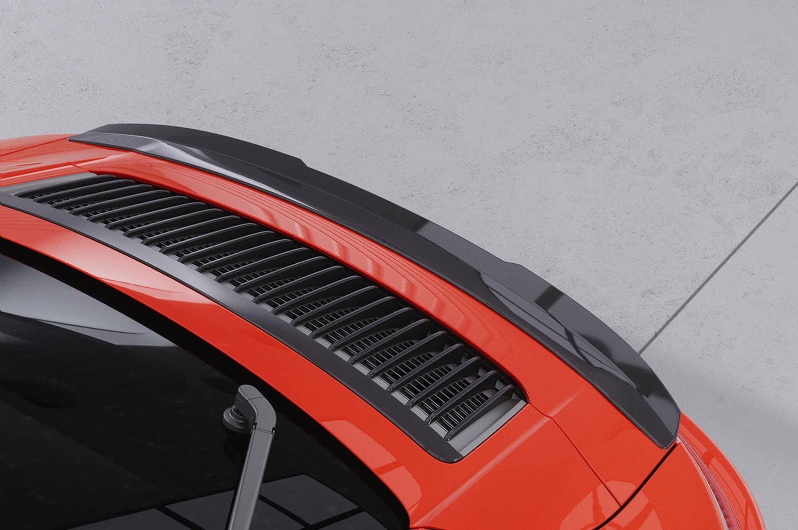 Becquet / Extension CAP pour Porsche 911 / 991 toutes carrosseries (09/2011-12/2019) - Fabriqué en ABS (6 finitions au choix)