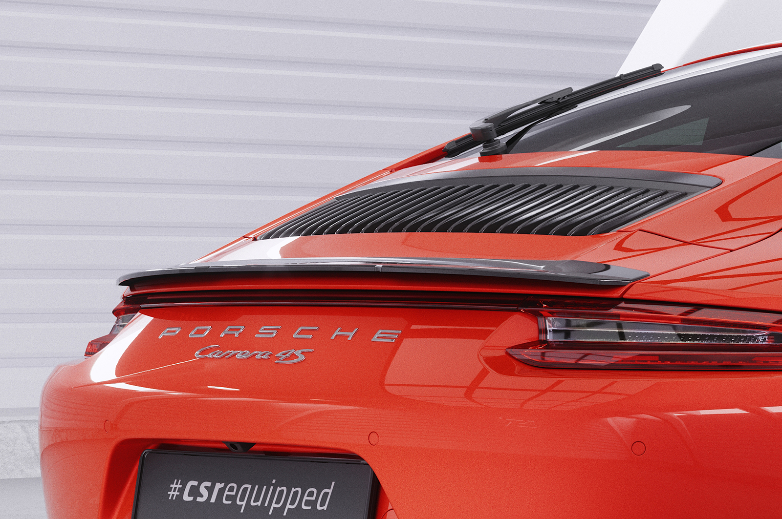 Becquet / Extension CAP pour Porsche 911 / 991 toutes carrosseries (09/2011-12/2019) - Fabriqué en ABS (6 finitions au choix)