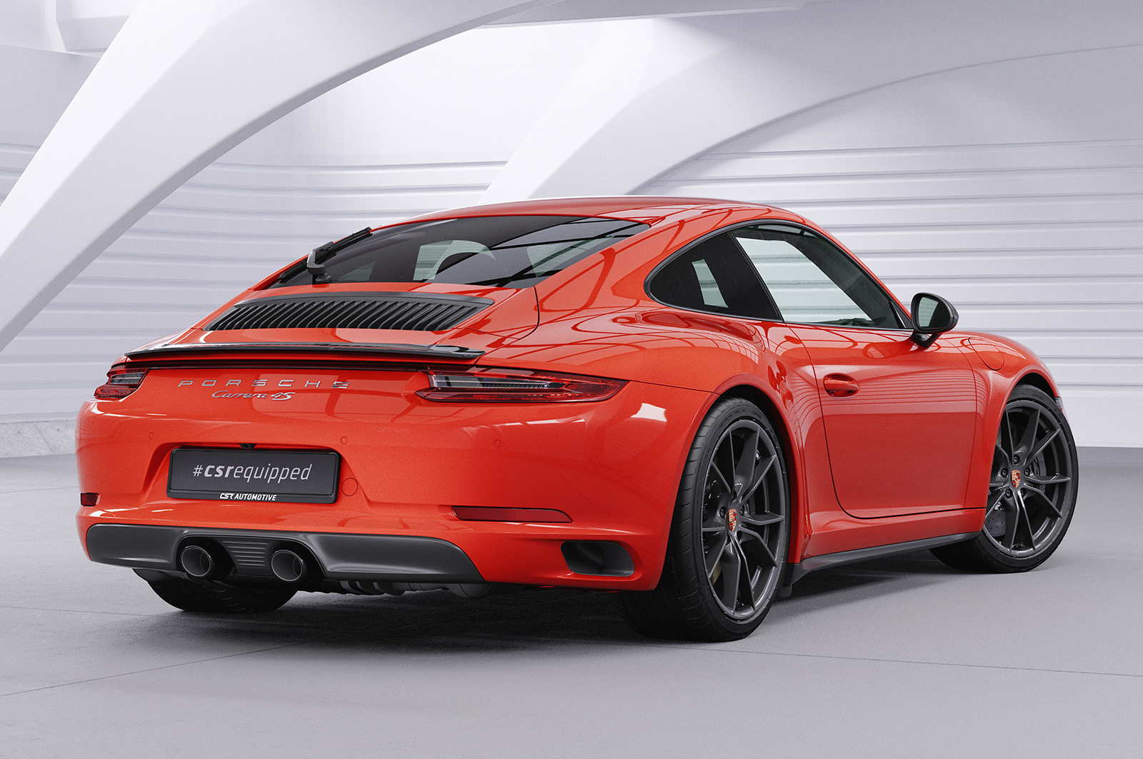 Becquet / Extension CAP pour Porsche 911 / 991 toutes carrosseries (09/2011-12/2019) - Fabriqué en ABS (6 finitions au choix)
