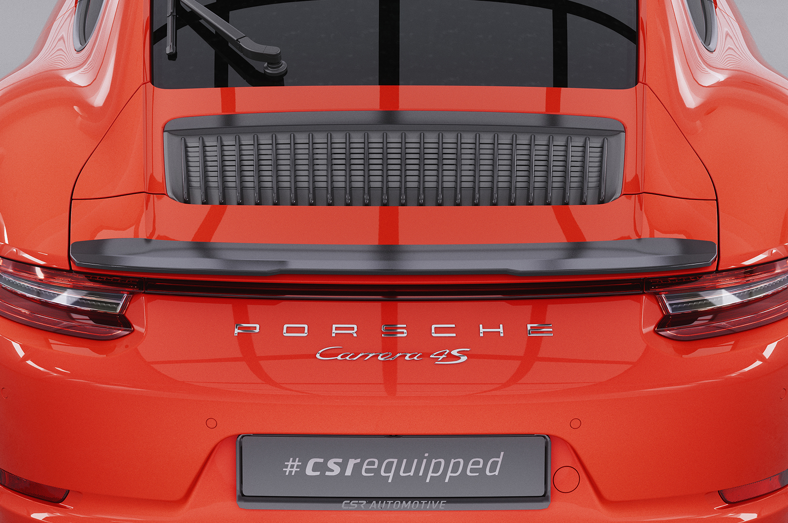 Becquet / Extension CAP pour Porsche 911 / 991 toutes carrosseries (09/2011-12/2019) - Fabriqué en ABS (6 finitions au choix)