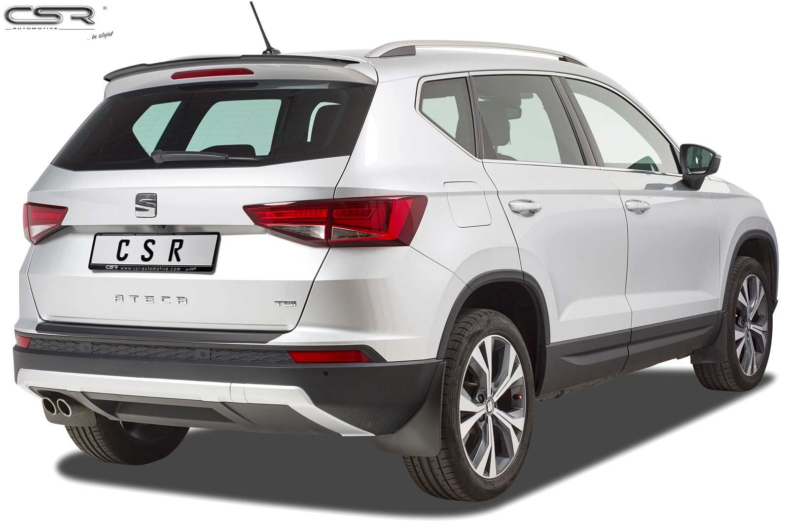 Becquet / Extension CAP pour Seat Ateca (Typ 5FP / KH7) toutes carrosseries (depuis 2016) - Fabriqué en ABS (6 finitions au choix)