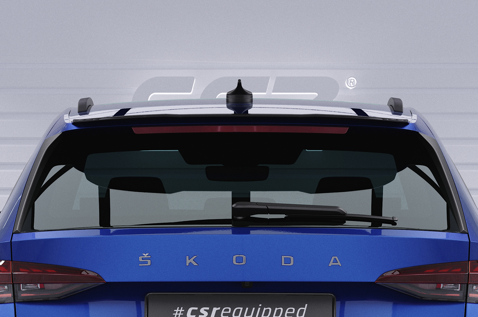Becquet / Extension CAP pour Skoda Octavia IV break (depuis 2019) - Fabriqué en ABS (6 finitions au choix)