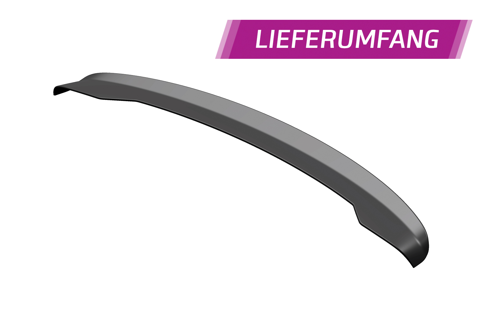 Becquet / Extension CAP pour VW T6 / T6.1 (depuis 2015) - Fabriqué en ABS (6 finitions au choix)