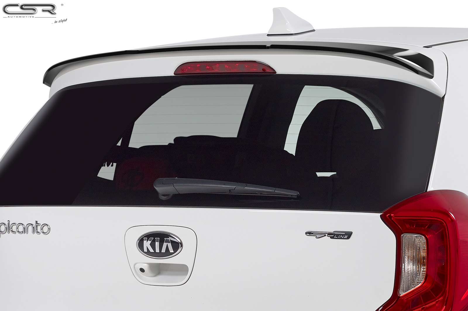 Becquet / Extension CAP pour Kia Picanto (JA) toutes carrosseries (depuis 2017) - Fabriqué en ABS (6 finitions au choix)