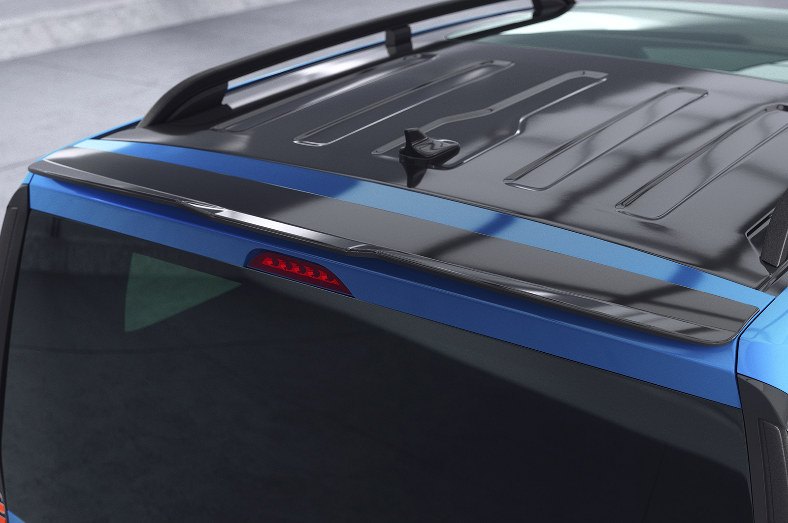 Becquet / Extension CAP pour VW Caddy V toutes carrosseries (depuis 2020) - Fabriqué en ABS (6 finitions au choix)