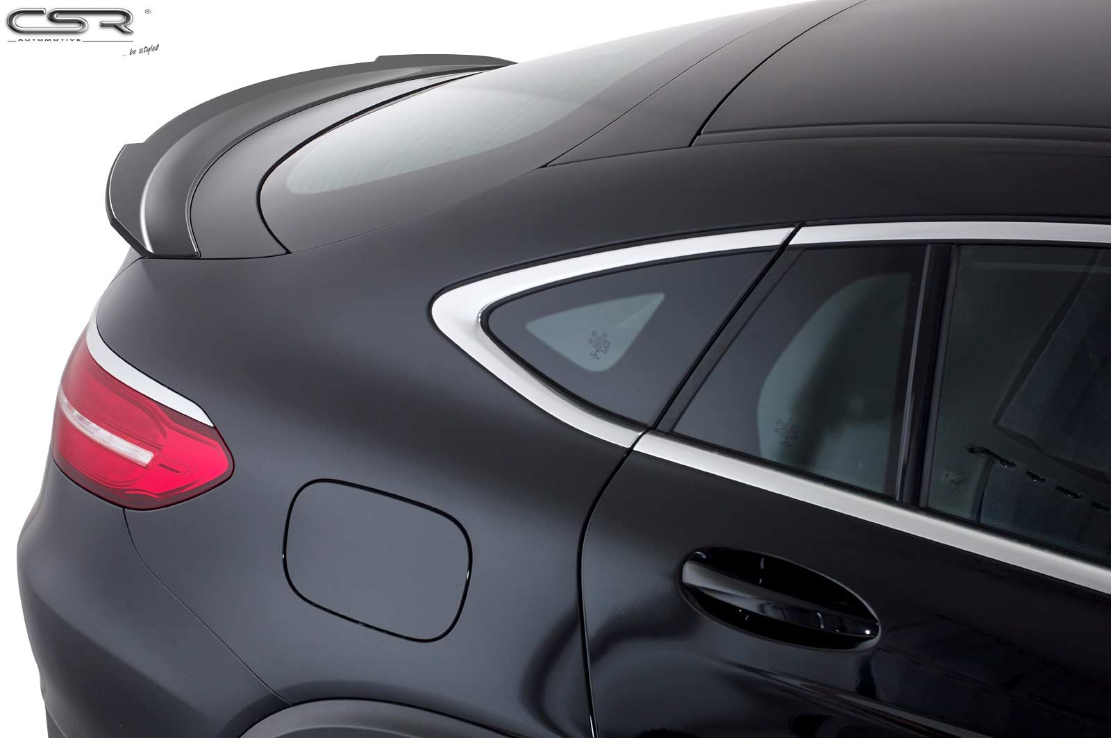Becquet / Extension CAP pour Mercedes-Benz GLC C253 coupé (depuis 06/2016) - Fabriqué en ABS (6 finitions au choix)