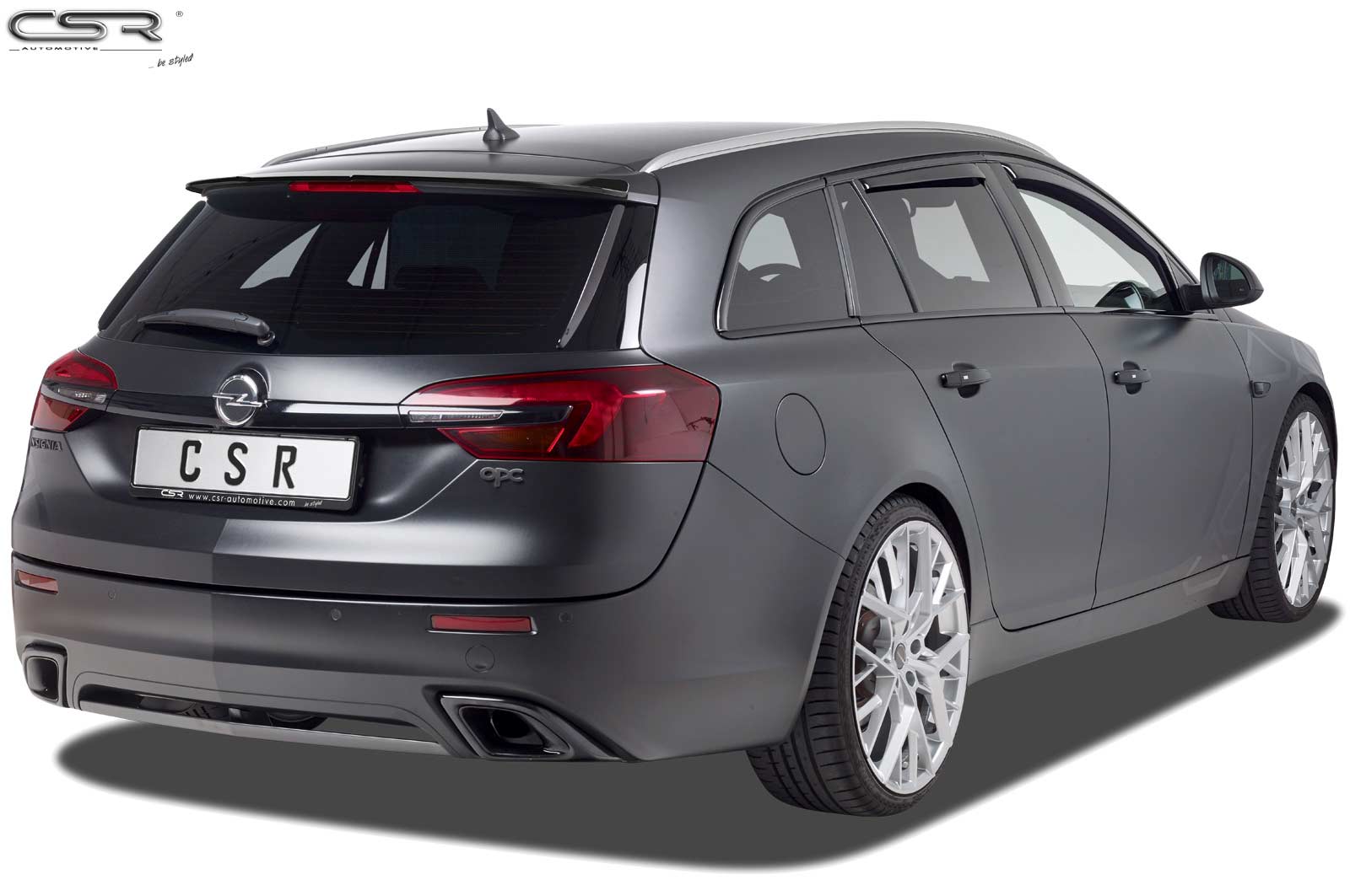 Becquet / Extension CAP pour Opel Insignia A Sports Tourer (2008-2017) - Fabriqué en ABS (6 finitions au choix)