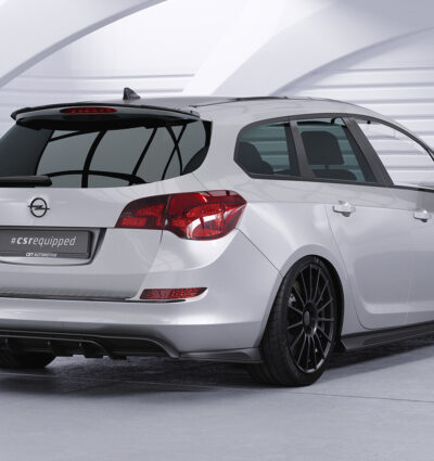 Becquet / Extension CAP pour Opel Astra J Sports Tourer (11/2010-09/2015) - Fabriqué en ABS (6 finitions au choix)