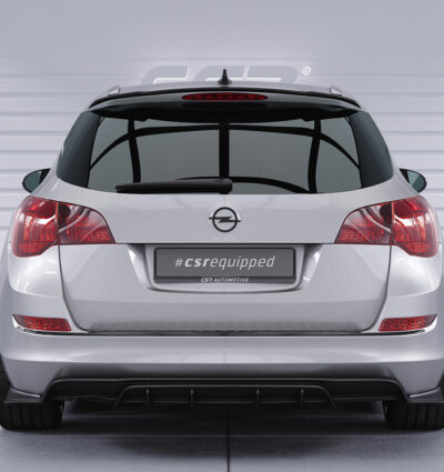 Becquet / Extension CAP pour Opel Astra J Sports Tourer (11/2010-09/2015) - Fabriqué en ABS (6 finitions au choix)