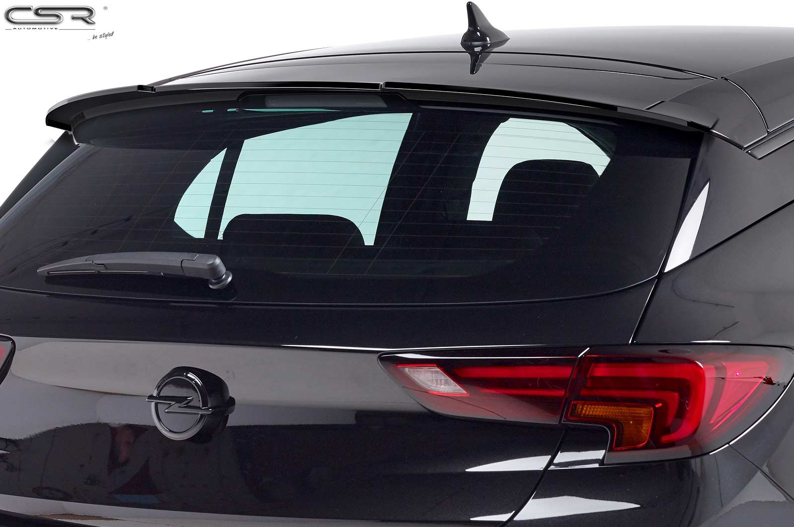 Becquet / Extension CAP pour Opel Astra K hatchback (depuis 2015) - Fabriqué en ABS (6 finitions au choix)
