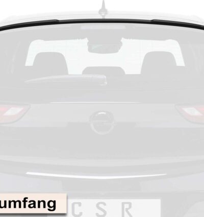 Becquet / Extension CAP pour Opel Astra K hatchback (depuis 2015) - Fabriqué en ABS (6 finitions au choix)