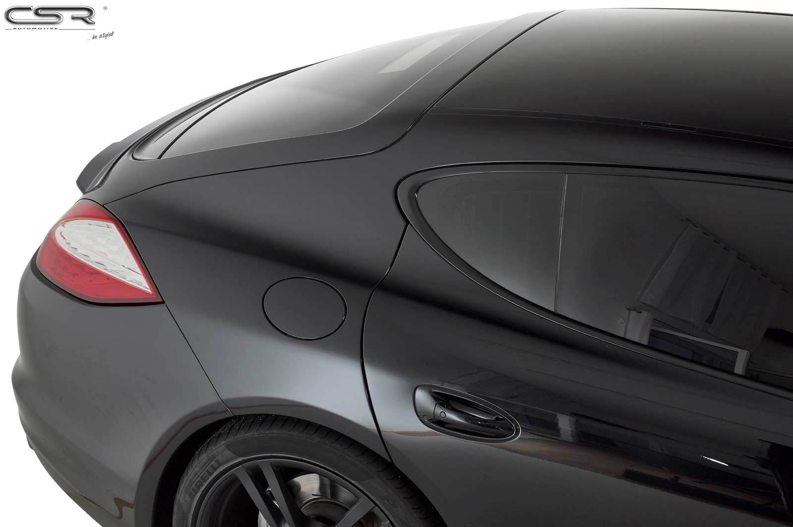Becquet / Extension CAP pour Porsche Panamera 1 toutes carrosseries (2009-2016) - Fabriqué en ABS (6 finitions au choix)