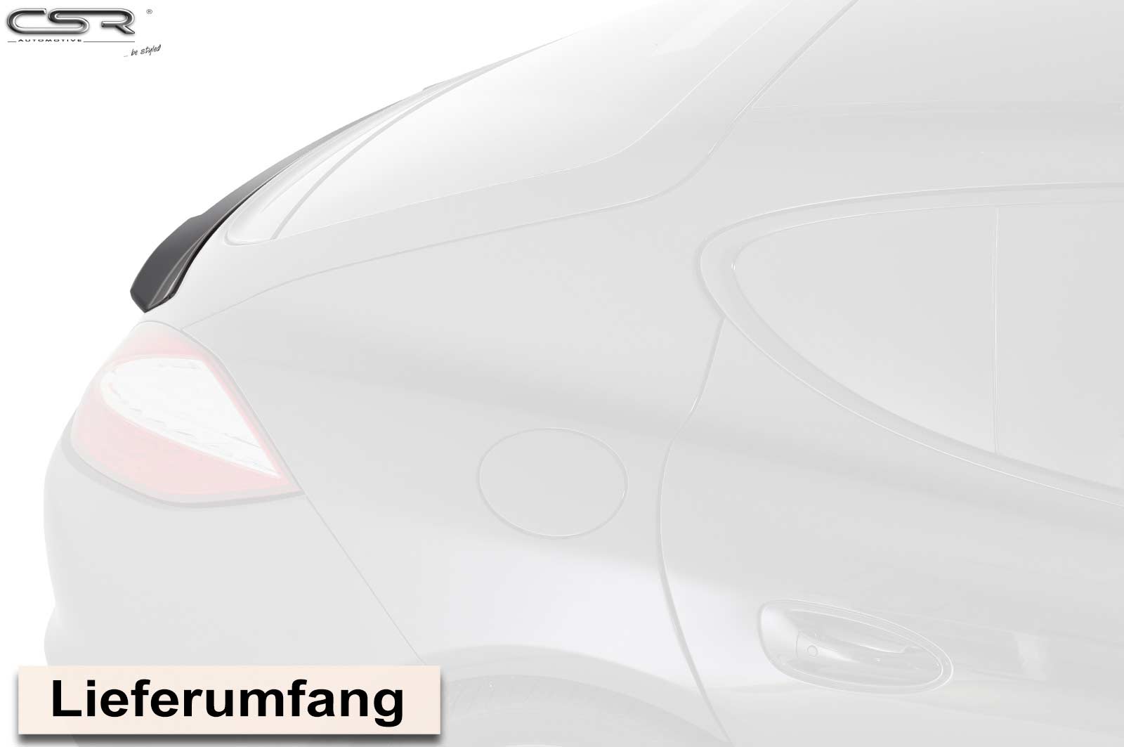 Becquet / Extension CAP pour Porsche Panamera 1 toutes carrosseries (2009-2016) - Fabriqué en ABS (6 finitions au choix)