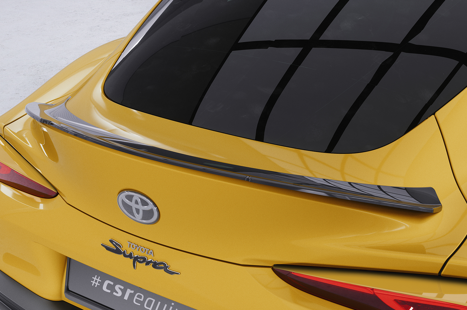 Becquet / Extension CAP pour Toyota GR Supra (A90) toutes carrosseries (depuis 2019) - Fabriqué en ABS (6 finitions au choix)