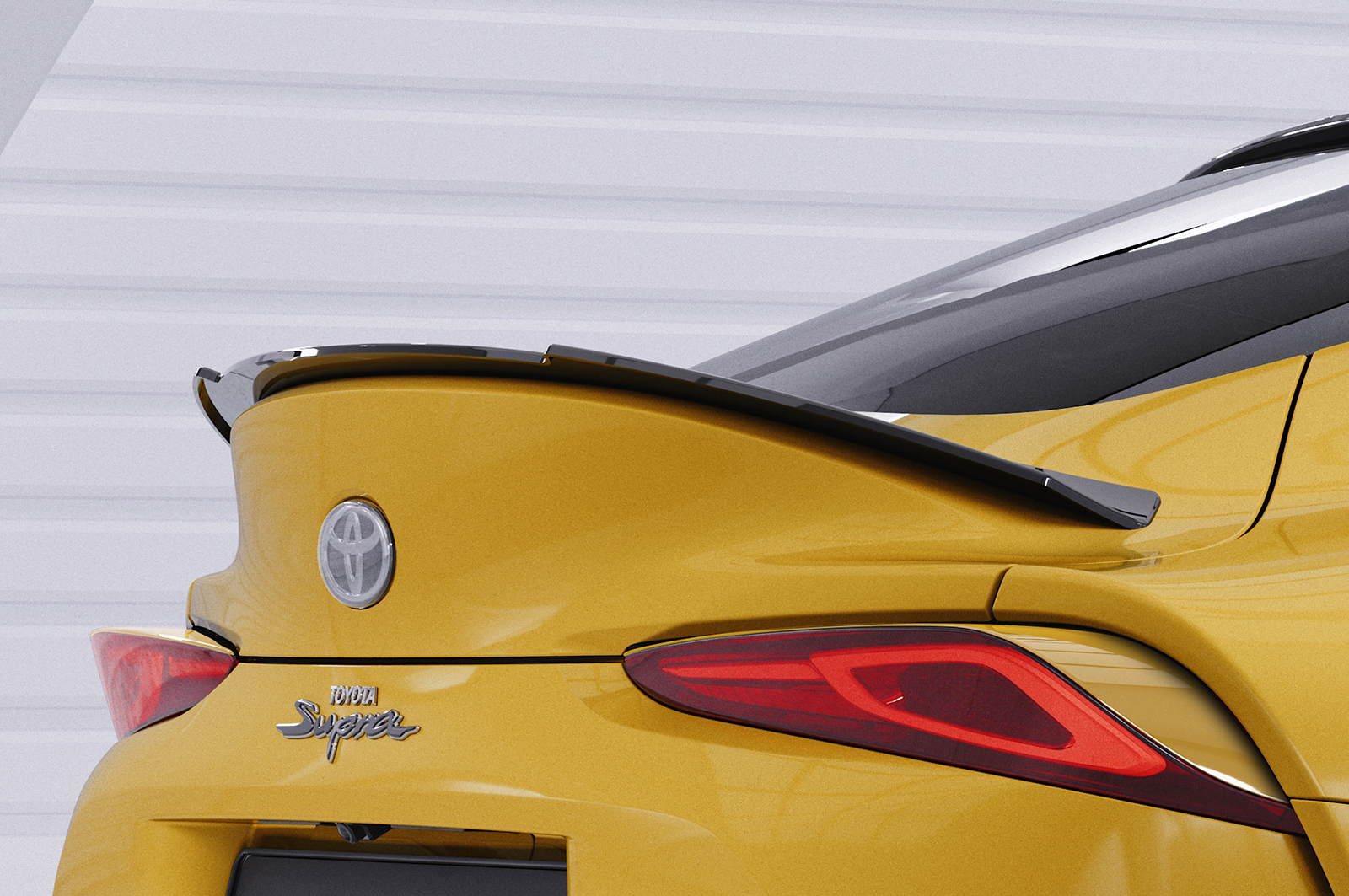 Becquet / Extension CAP pour Toyota GR Supra (A90) toutes carrosseries (depuis 2019) - Fabriqué en ABS (6 finitions au choix)