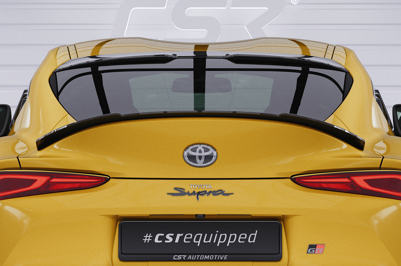 Becquet / Extension CAP pour Toyota GR Supra (A90) toutes carrosseries (depuis 2019) - Fabriqué en ABS (6 finitions au choix)