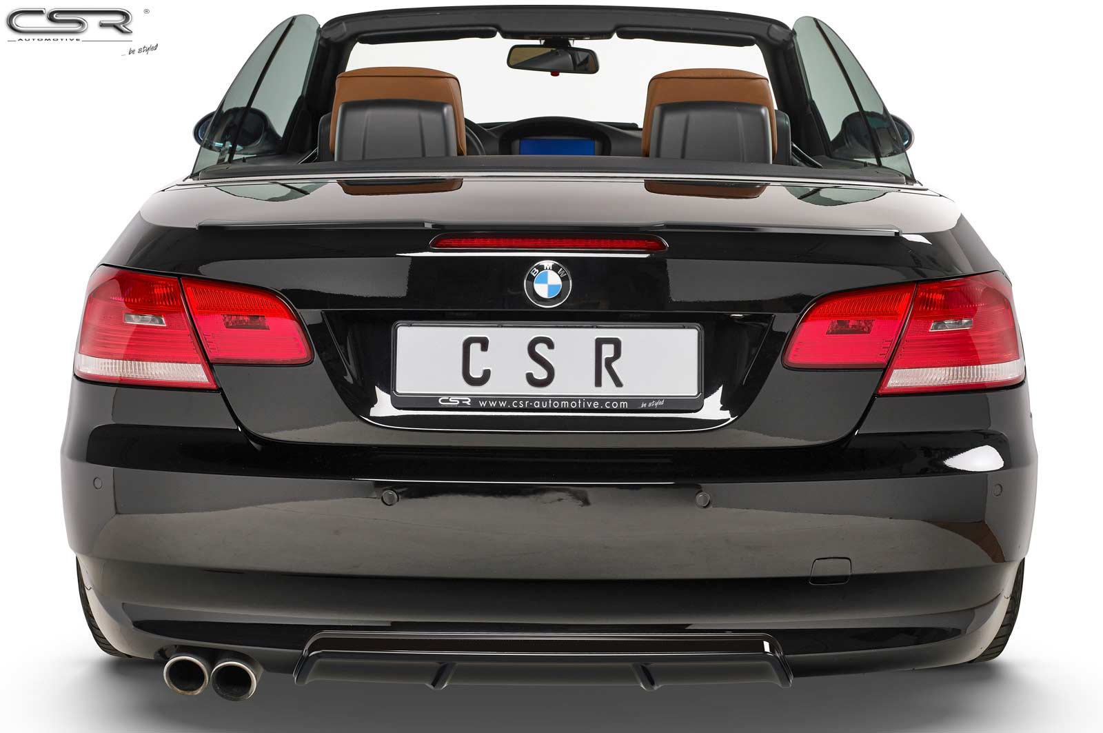 Becquet / Extension CAP pour BMW Série 3 E92 / E93 coupé et cabriolet (2005-2013) - Fabriqué en ABS (6 finitions au choix)