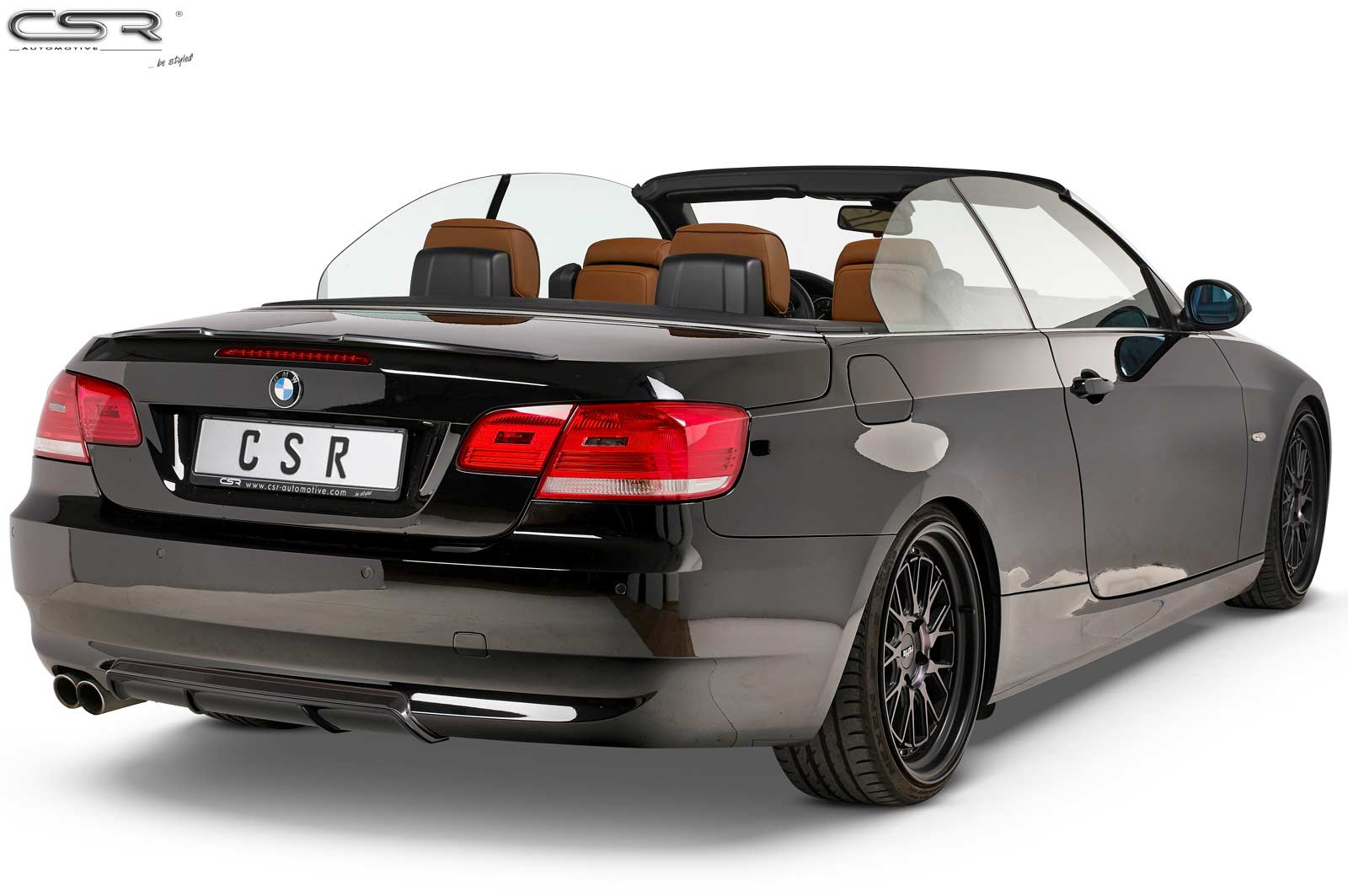 Becquet / Extension CAP pour BMW Série 3 E92 / E93 coupé et cabriolet (2005-2013) - Fabriqué en ABS (6 finitions au choix)