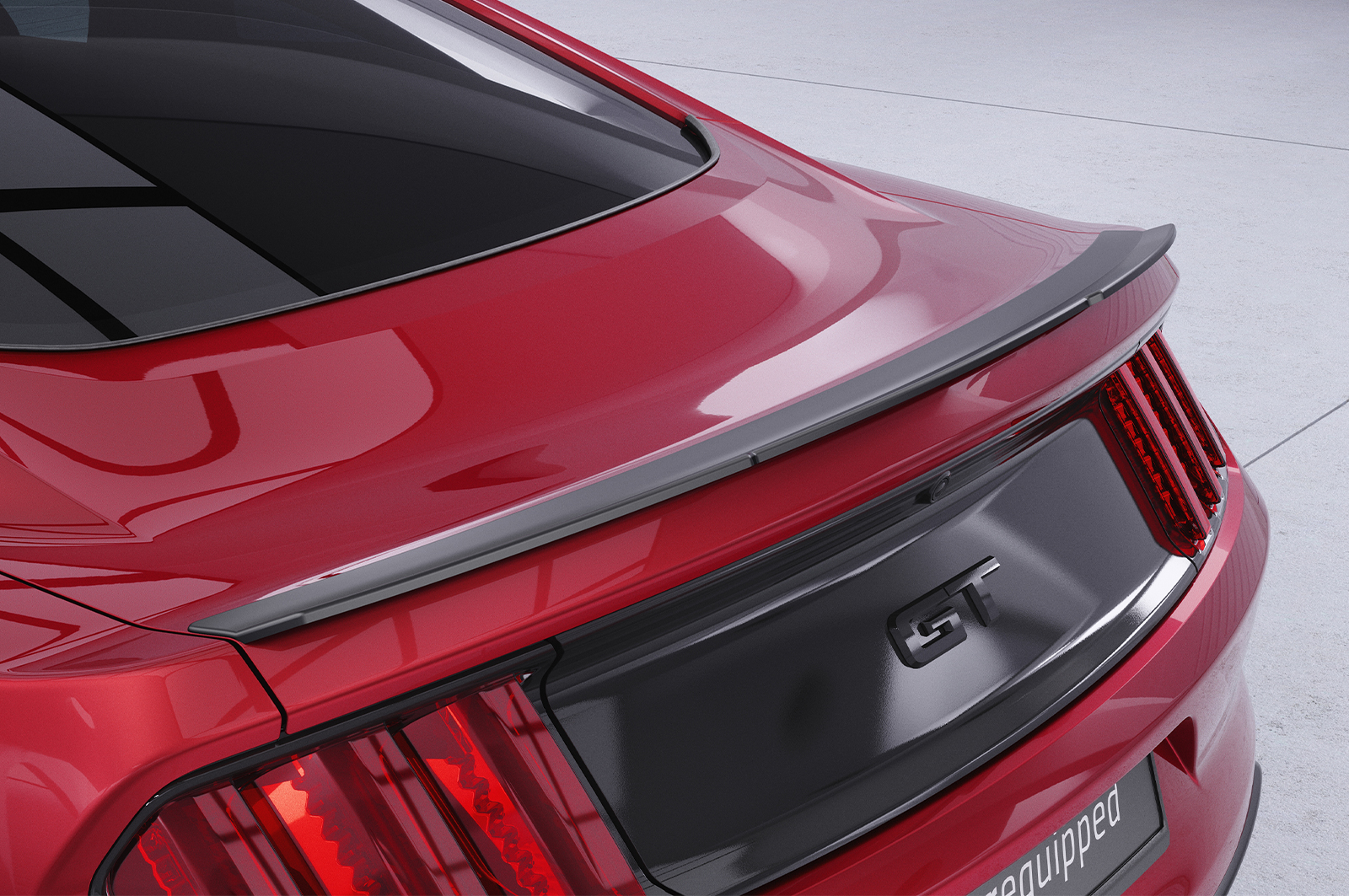 Becquet / Extension CAP pour Ford Mustang VI facelift (depuis 08/2017) - Fabriqué en ABS (6 finitions au choix)