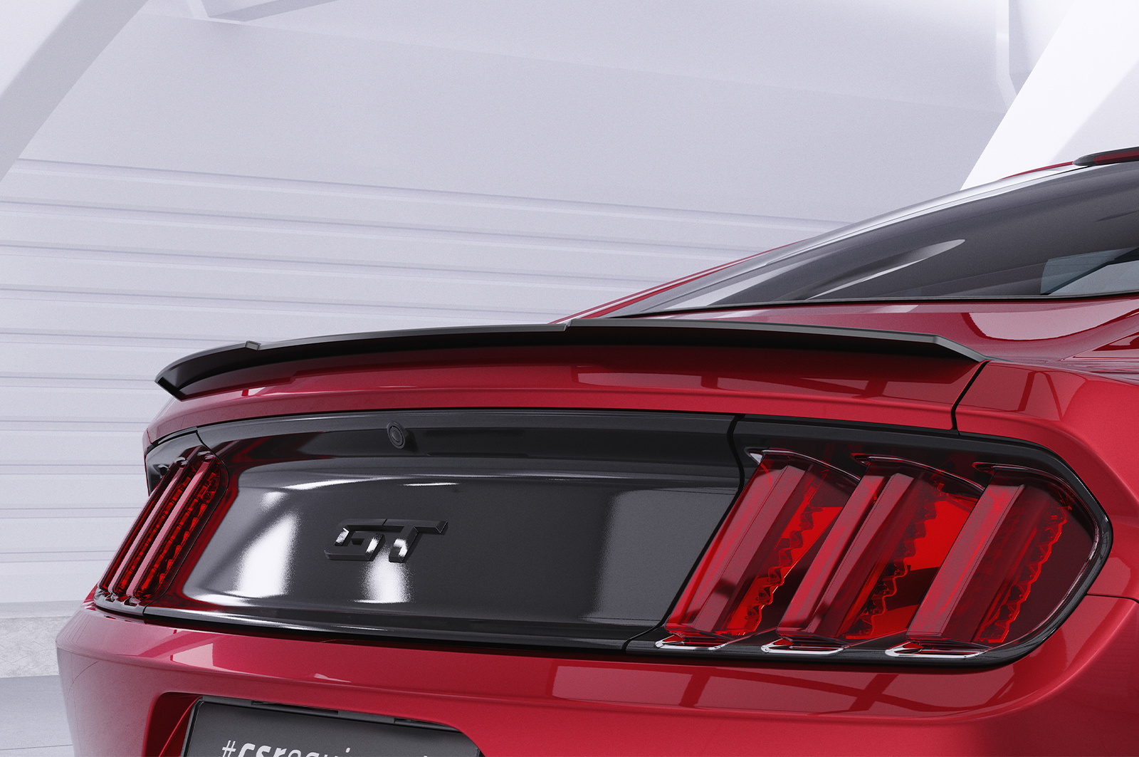 Becquet / Extension CAP pour Ford Mustang VI facelift (depuis 08/2017) - Fabriqué en ABS (6 finitions au choix)