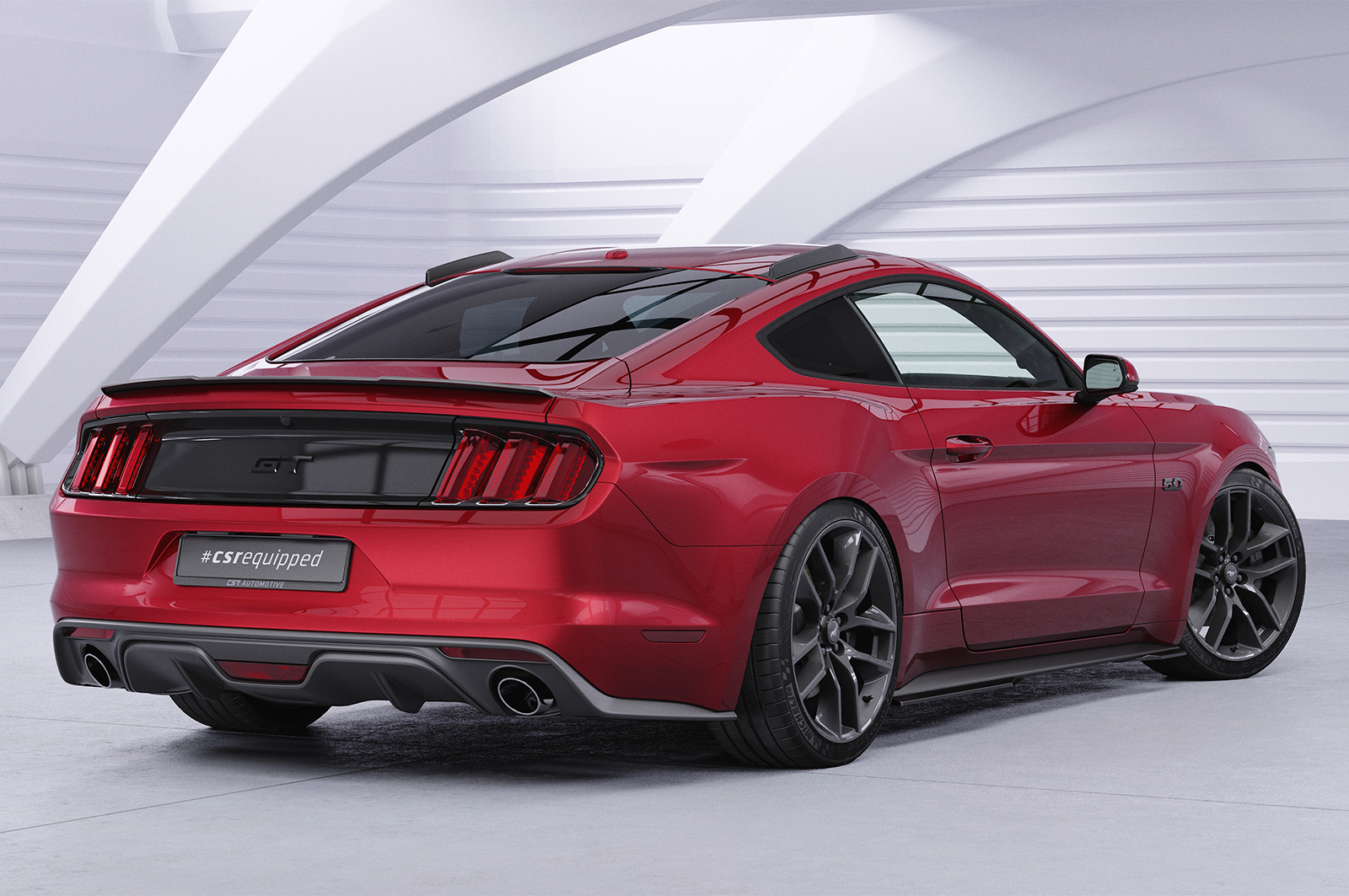 Becquet / Extension CAP pour Ford Mustang VI facelift (depuis 08/2017) - Fabriqué en ABS (6 finitions au choix)