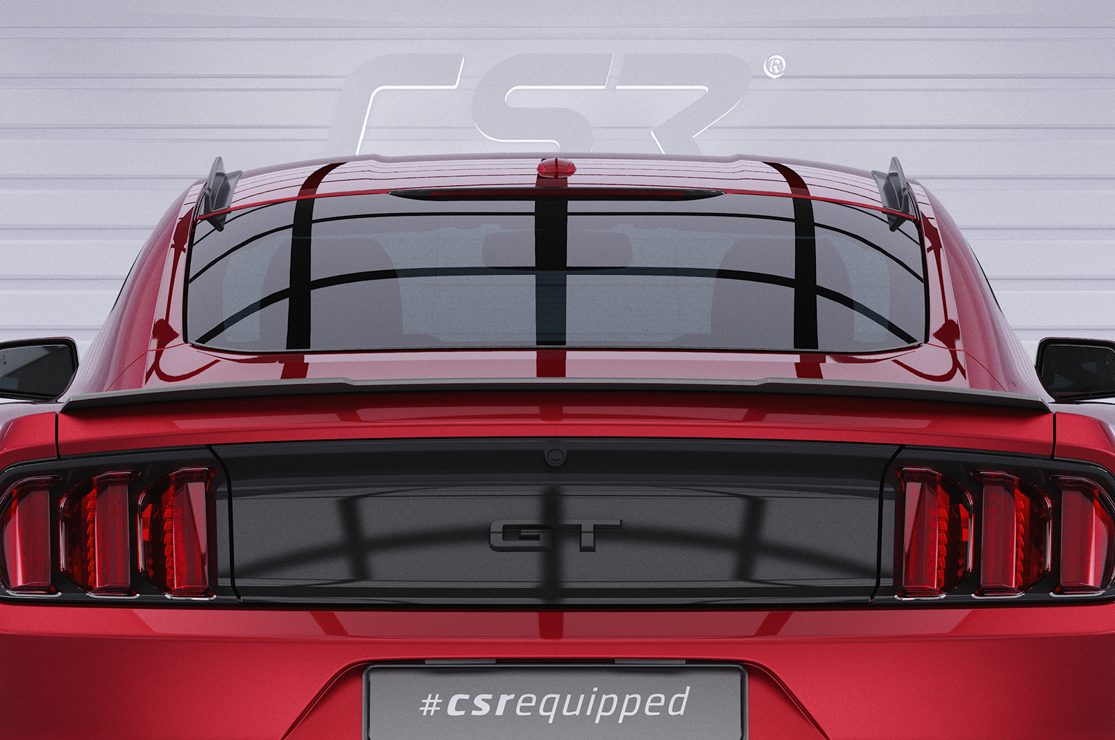 Becquet / Extension CAP pour Ford Mustang VI facelift (depuis 08/2017) - Fabriqué en ABS (6 finitions au choix)