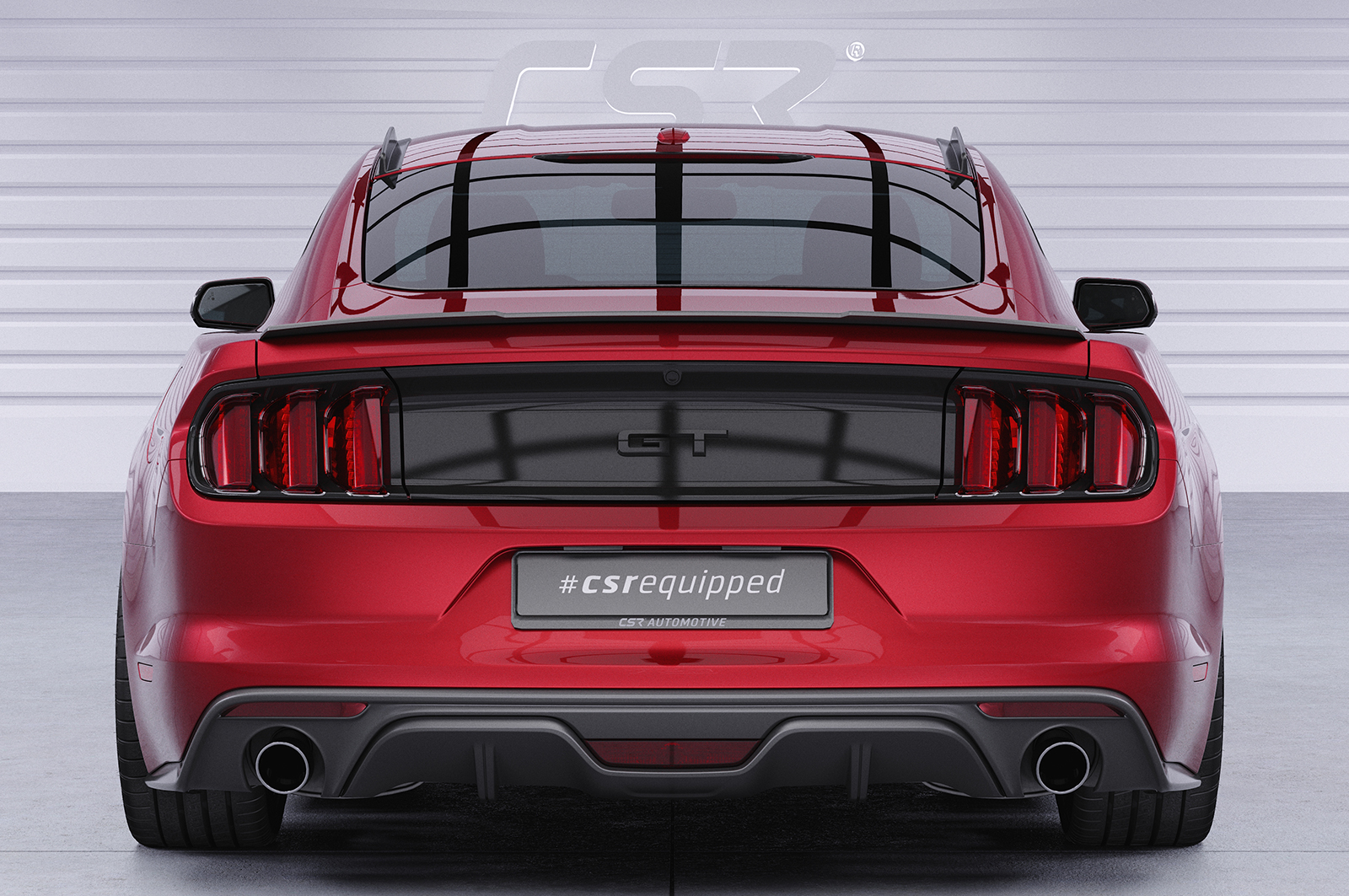 Becquet / Extension CAP pour Ford Mustang VI facelift (depuis 08/2017) - Fabriqué en ABS (6 finitions au choix)