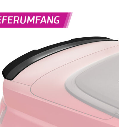 Becquet / Extension CAP pour Audi A3 8V cabriolet / coupé (depuis 01/2014) - Fabriqué en ABS (6 finitions au choix)