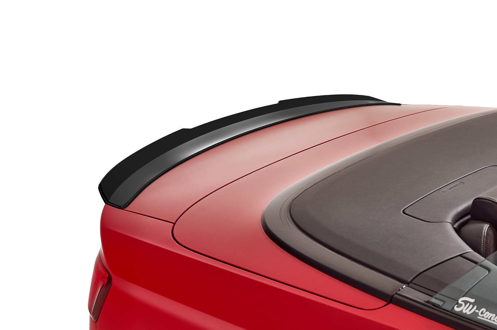 Becquet / Extension CAP pour Audi A3 8V cabriolet / coupé (depuis 01/2014) - Fabriqué en ABS (6 finitions au choix)
