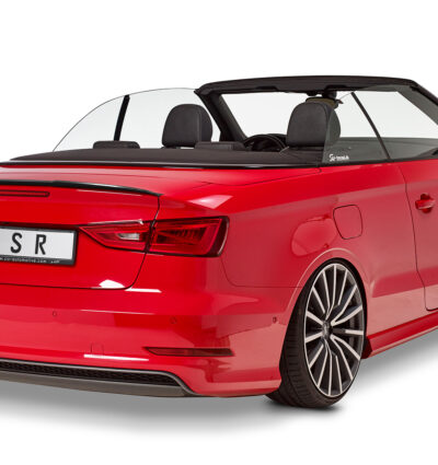 Becquet / Extension CAP pour Audi A3 8V cabriolet / coupé (depuis 01/2014) - Fabriqué en ABS (6 finitions au choix)