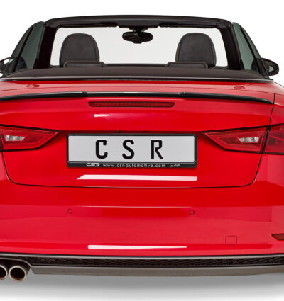 Becquet / Extension CAP pour Audi A3 8V cabriolet / coupé (depuis 01/2014) - Fabriqué en ABS (6 finitions au choix)