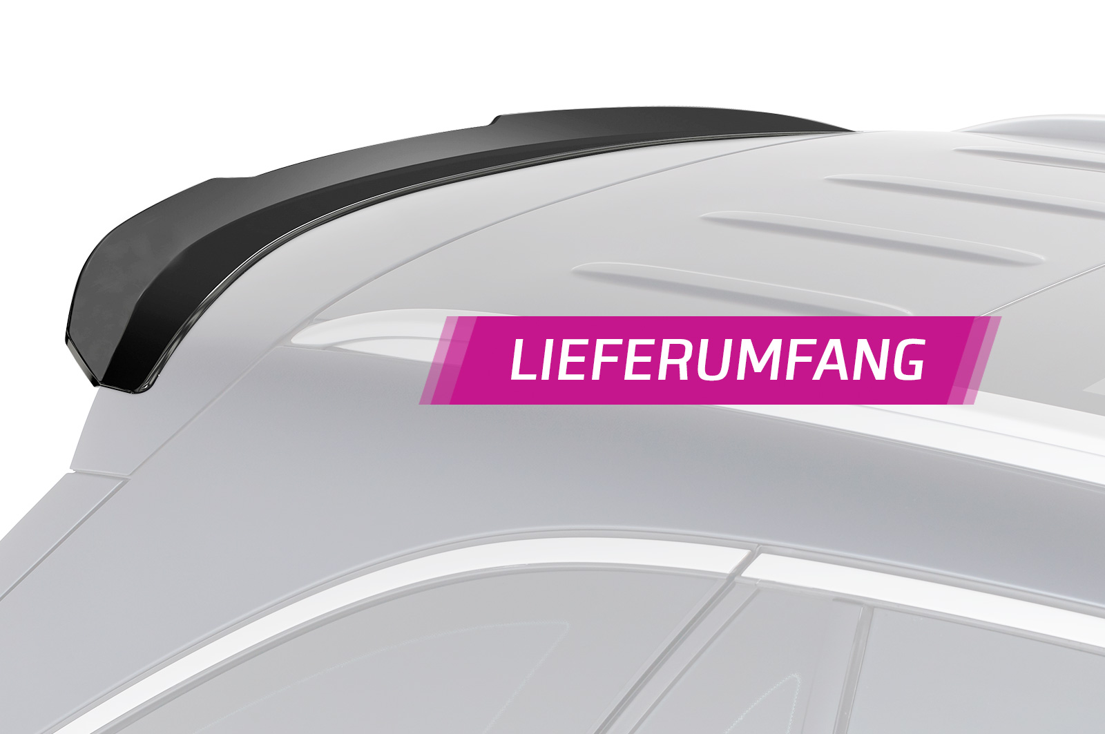 Becquet / Extension CAP pour Mercedes-Benz GLC X253 (depuis 06/2015) - Fabriqué en ABS (6 finitions au choix)