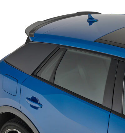Becquet / Extension CAP pour Audi Q2 (Typ GA) toutes carrosseries (depuis 2016) - Fabriqué en ABS (6 finitions au choix)