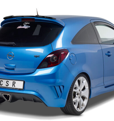 Becquet / Extension CAP pour Opel Corsa D OPC (03/2007-10/2014) - Fabriqué en ABS (6 finitions au choix)