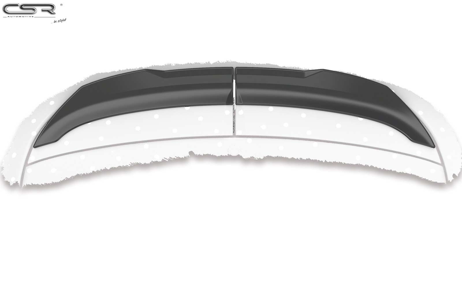 Becquet / Extension CAP pour Porsche Panamera 970 (1. Generation) GTS / Turbo / Turbo S (facelift) (2013-2016) - Fabriqué en ABS (6 finitions au choix)