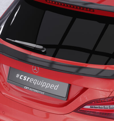 Becquet / Extension CAP pour Mercedes-Benz CLA X117 Shooting Brake (auch AMG et AMG-Line) (2014-2018) - Fabriqué en ABS (6 finitions au choix)