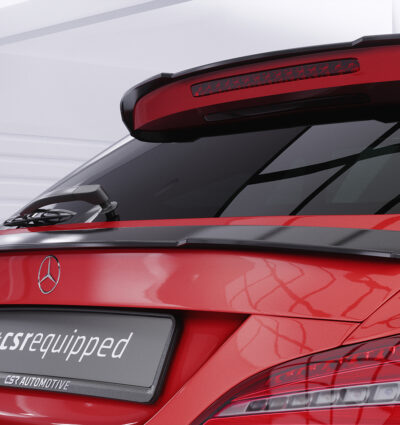 Becquet / Extension CAP pour Mercedes-Benz CLA X117 Shooting Brake (auch AMG et AMG-Line) (2014-2018) - Fabriqué en ABS (6 finitions au choix)