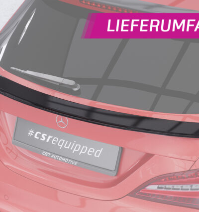 Becquet / Extension CAP pour Mercedes-Benz CLA X117 Shooting Brake (auch AMG et AMG-Line) (2014-2018) - Fabriqué en ABS (6 finitions au choix)